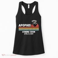 Apophis 2029 Funny Space Humor Comet Meteor Apophis April 13 2029 Asteroid 99942  Women's Tank Top thumb 0