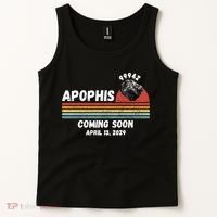 Apophis 2029 Funny Space Humor Comet Meteor Apophis April 13 2029 Asteroid 99942  Tank Top thumb 2