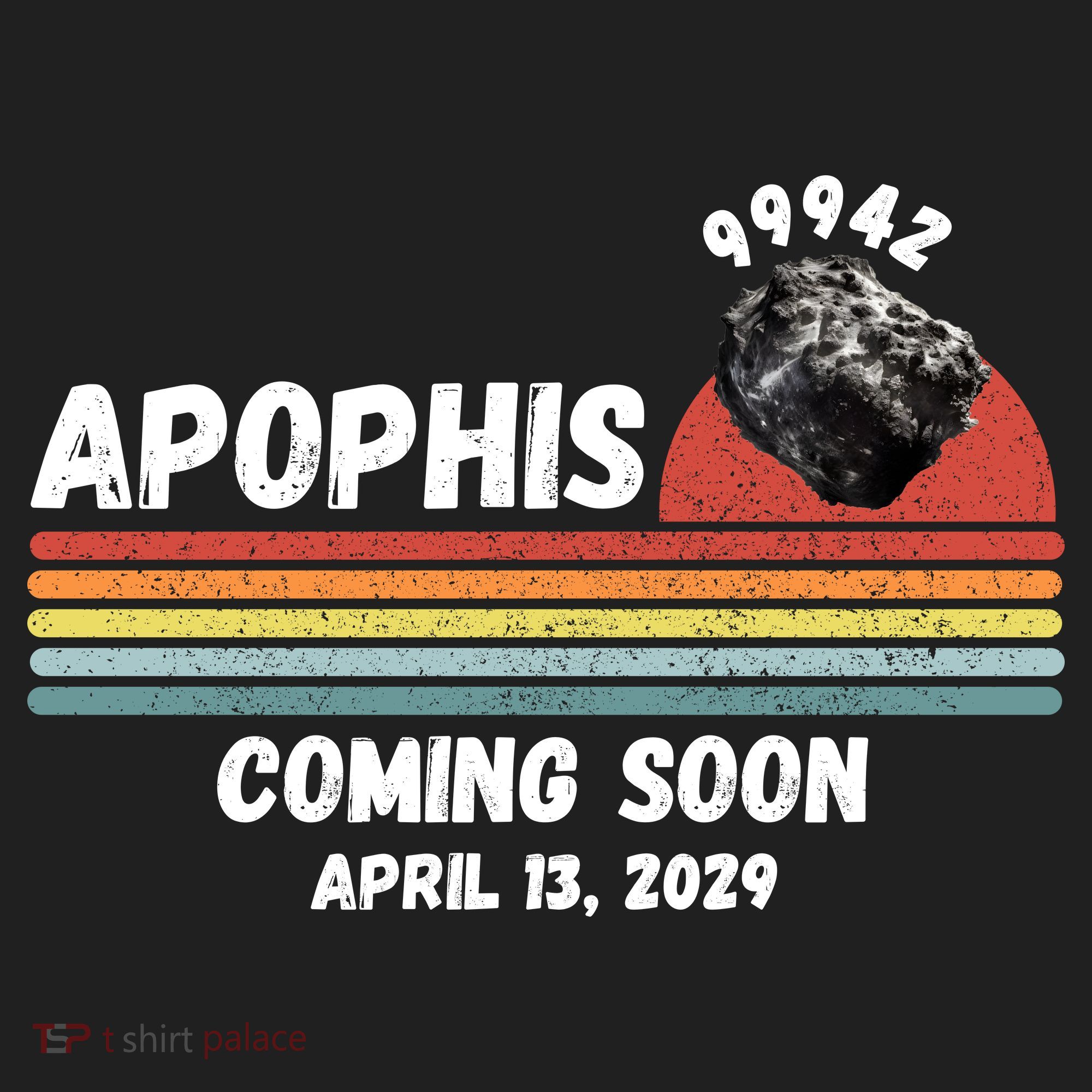 Apophis 2029 Funny Space Humor Comet Meteor Apophis April 13 2029 Asteroid 99942  Golf Towel