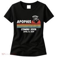 Apophis 2029 Funny Space Humor Comet Meteor Apophis April 13 2029 Asteroid 99942  Women's T-Shirt thumb 0