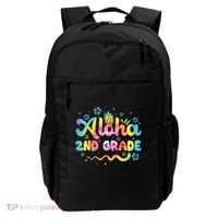 Aloha 2nd Grade Third Teacher First Day Back To School Backpack thumb 0