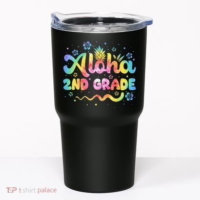 Aloha 2nd Grade Third Teacher First Day Back To School Tumbler