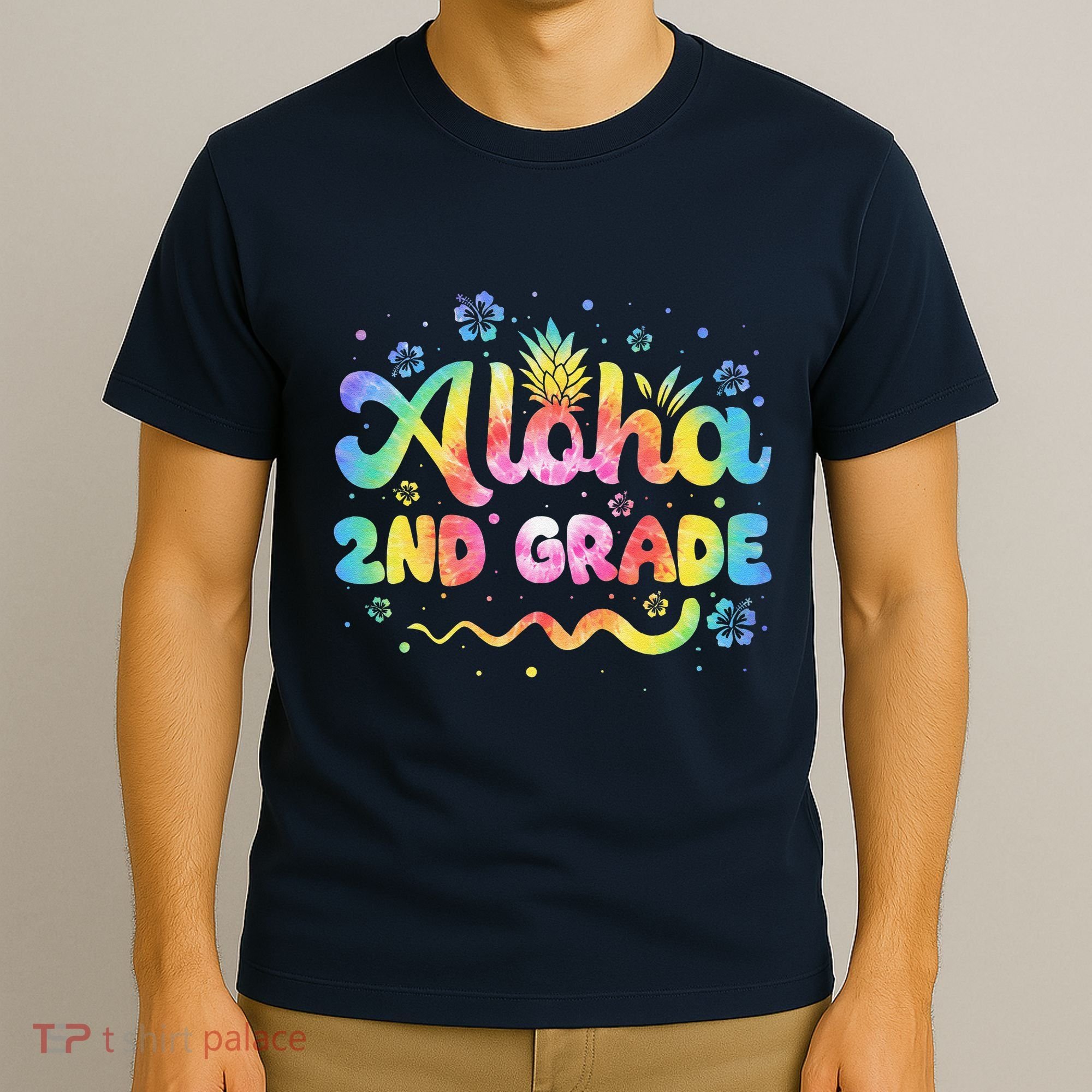 Aloha 2nd Grade Third Teacher First Day Back To School T-Shirt