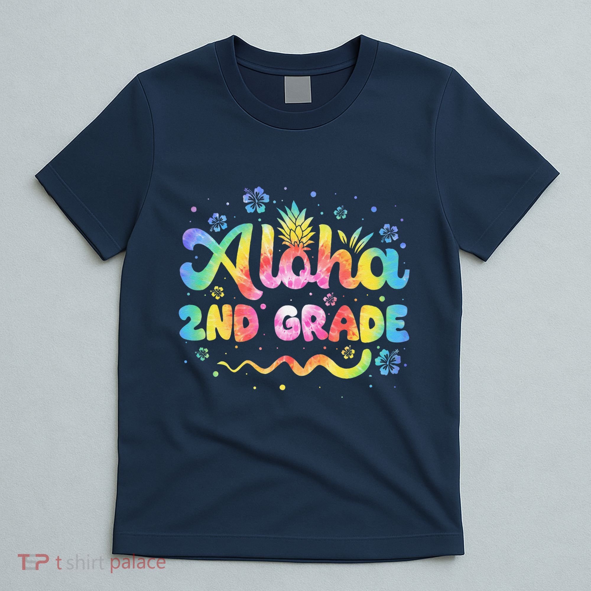Aloha 2nd Grade Third Teacher First Day Back To School T-Shirt