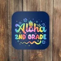 Aloha 2nd Grade Third Teacher First Day Back To School Coaster thumb 0