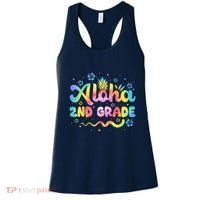 Aloha 2nd Grade Third Teacher First Day Back To School Women's Tank Top thumb 0