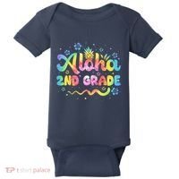 Aloha 2nd Grade Third Teacher First Day Back To School Baby Bodysuit thumb 0