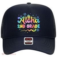 Aloha 2nd Grade Third Teacher First Day Back To School Hat thumb 0
