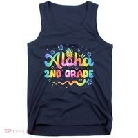 Aloha 2nd Grade Third Teacher First Day Back To School Tank Top thumb 0