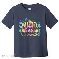 Aloha 2nd Grade Third Teacher First Day Back To School Toddler T-Shirt thumb 0