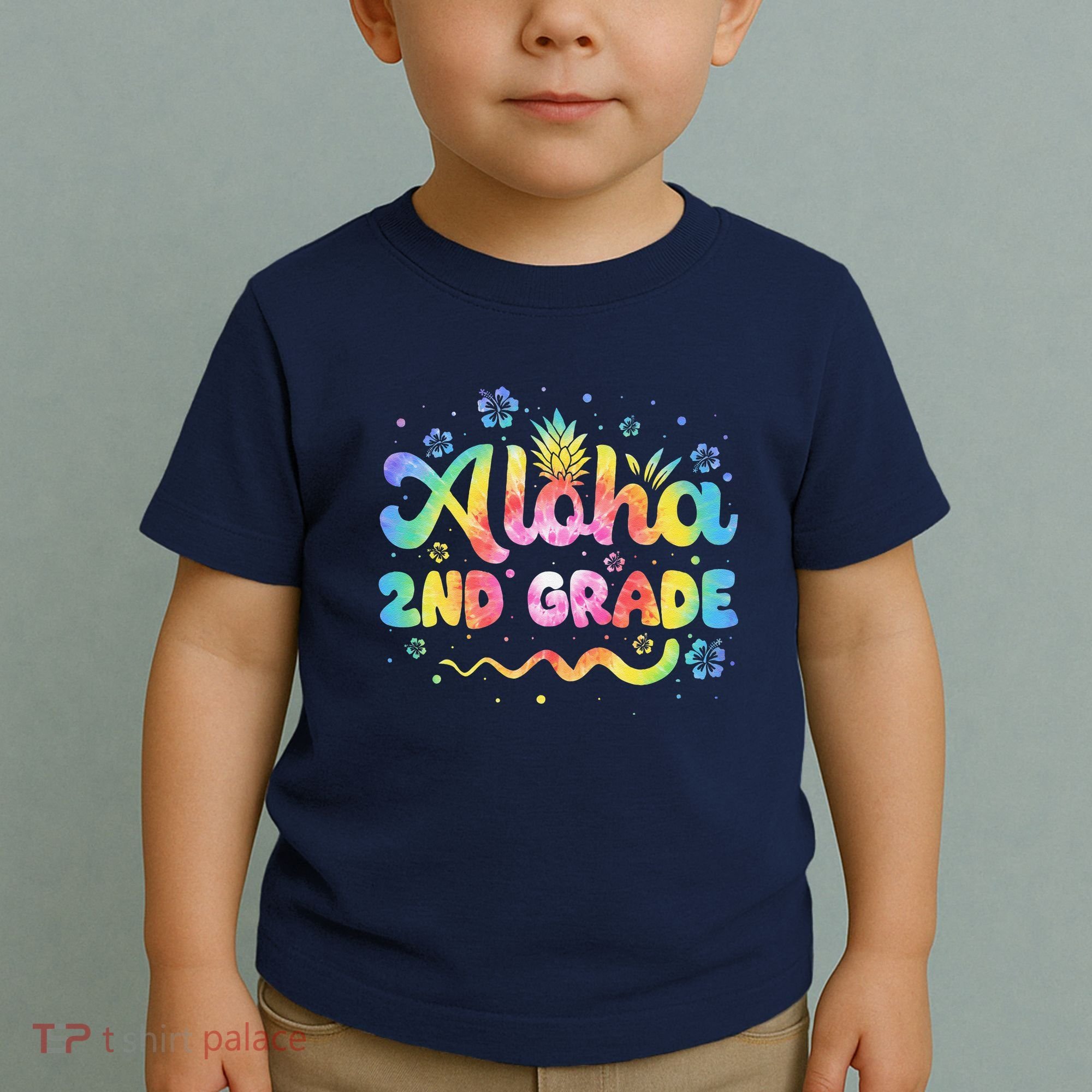 Aloha 2nd Grade Third Teacher First Day Back To School Toddler T-Shirt