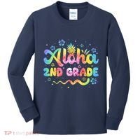 Aloha 2nd Grade Third Teacher First Day Back To School Kids Long Sleeve Shirt thumb 0
