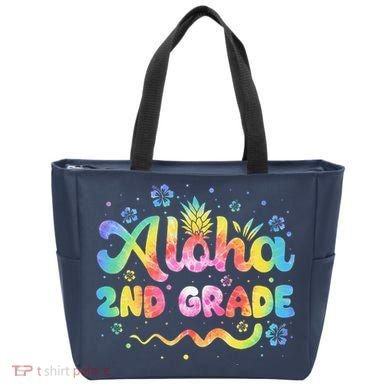 Aloha 2nd Grade Third Teacher First Day Back To School Tote Bag