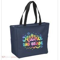 Aloha 2nd Grade Third Teacher First Day Back To School Tote Bag thumb 2