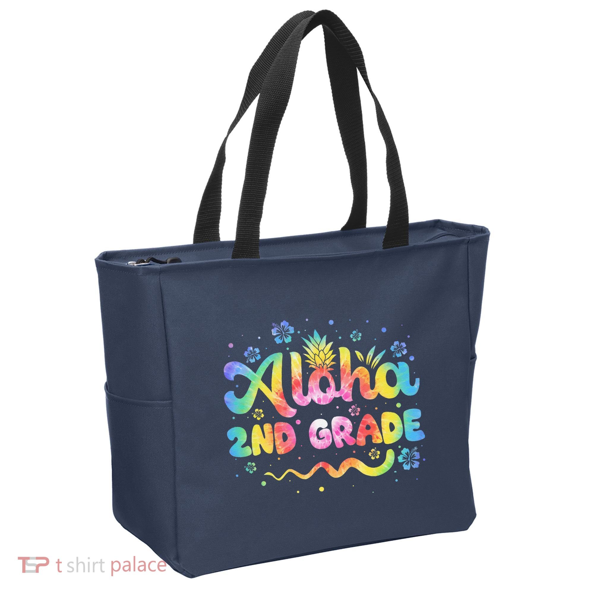 Aloha 2nd Grade Third Teacher First Day Back To School Tote Bag