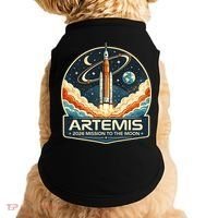 Artemis 2 Moon Mission Doggie Tank thumb 0