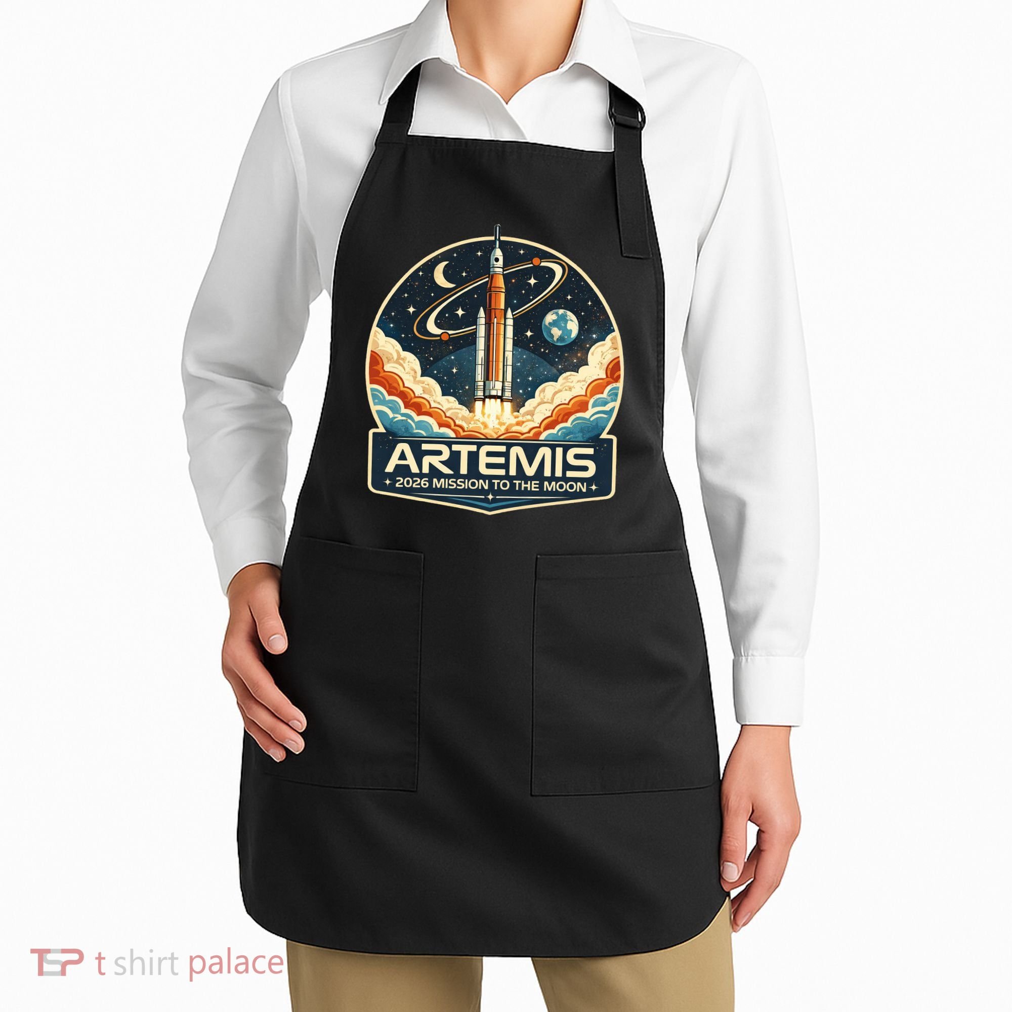 Artemis 2 Moon Mission Apron