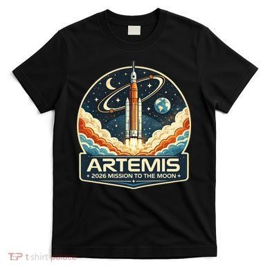Artemis 2 Moon Mission T-Shirt