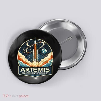 Artemis 2 Moon Mission Button
