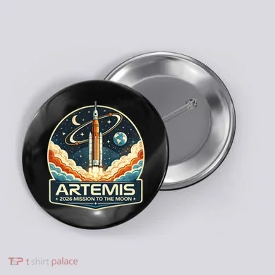 Artemis 2 Moon Mission Button