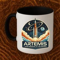 Artemis 2 Moon Mission Coffee Mug thumb 2