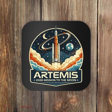 Artemis 2 Moon Mission Coaster