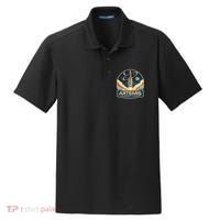 Artemis 2 Moon Mission Dry Zone Grid Polo thumb 0