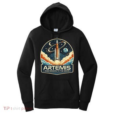 Artemis 2 Moon Mission Women's Hoodie