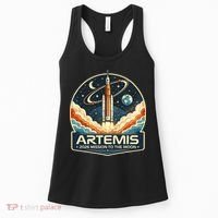 Artemis 2 Moon Mission Women's Tank Top thumb 0