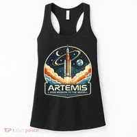 Artemis 2 Moon Mission Women's Tank Top thumb 0