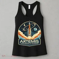 Artemis 2 Moon Mission Women's Tank Top thumb 3