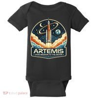 Artemis 2 Moon Mission Baby Bodysuit thumb 0