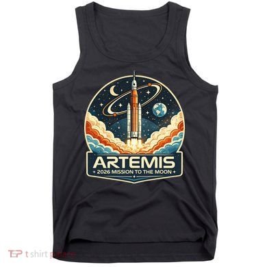 Artemis 2 Moon Mission Tank Top