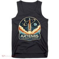 Artemis 2 Moon Mission Tank Top thumb 0
