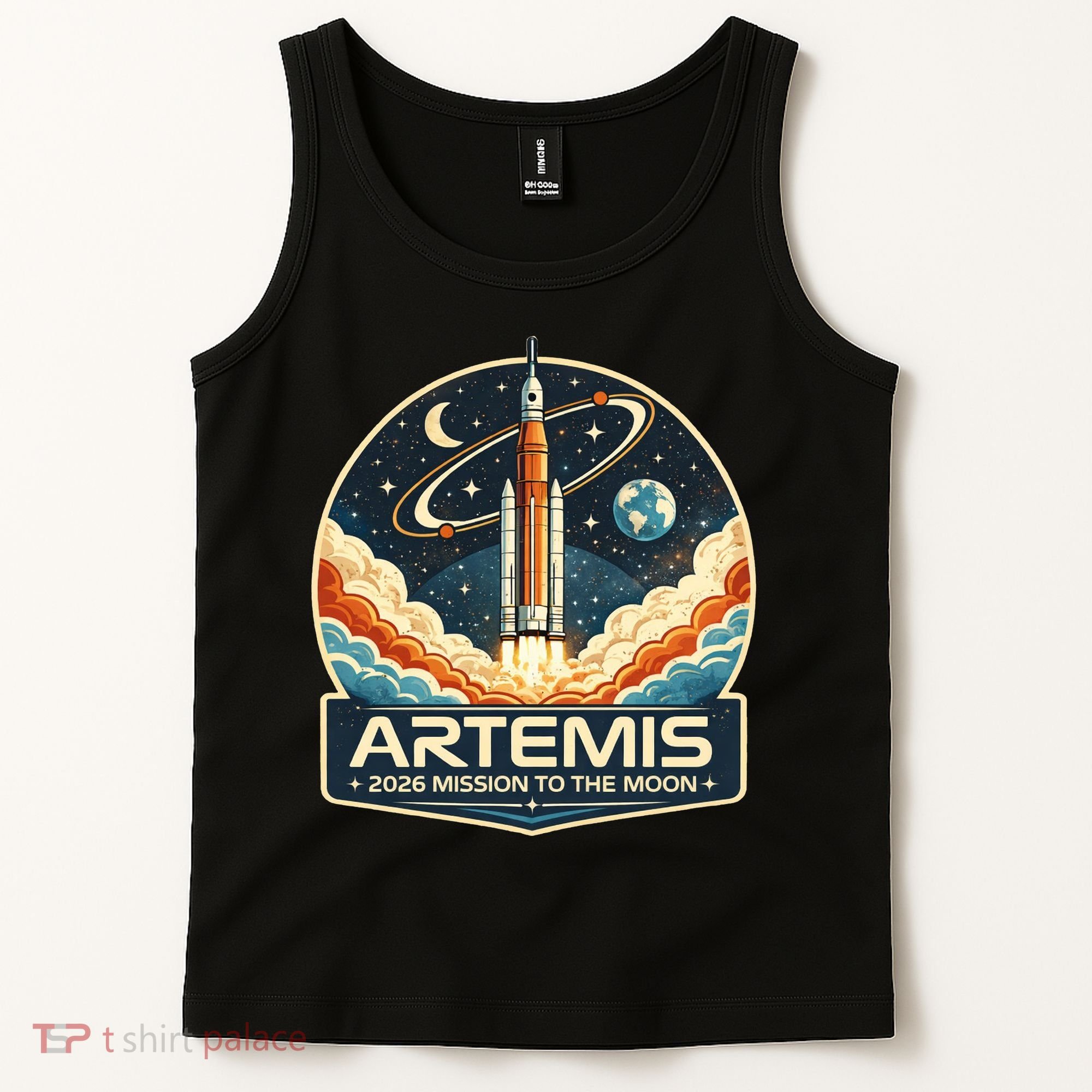 Artemis 2 Moon Mission Tank Top