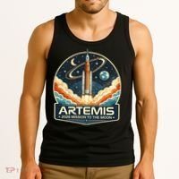 Artemis 2 Moon Mission Tank Top thumb 3