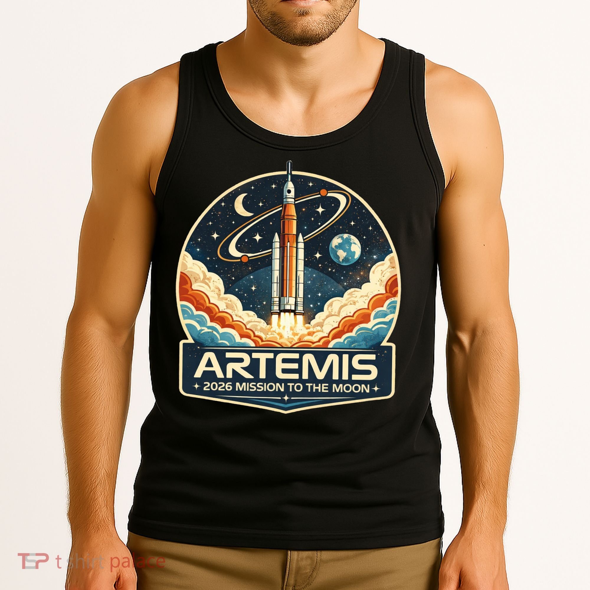 Artemis 2 Moon Mission Tank Top
