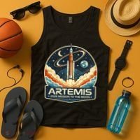 Artemis 2 Moon Mission Tank Top thumb 4
