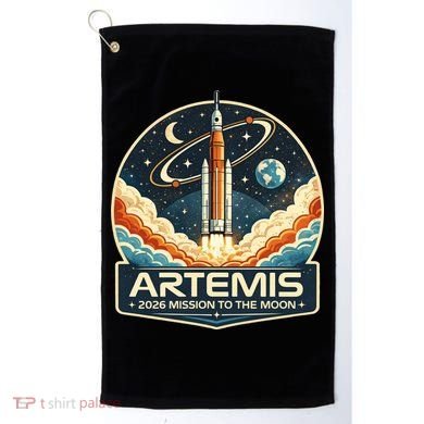 Artemis 2 Moon Mission Golf Towel
