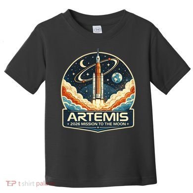 Artemis 2 Moon Mission Toddler T-Shirt