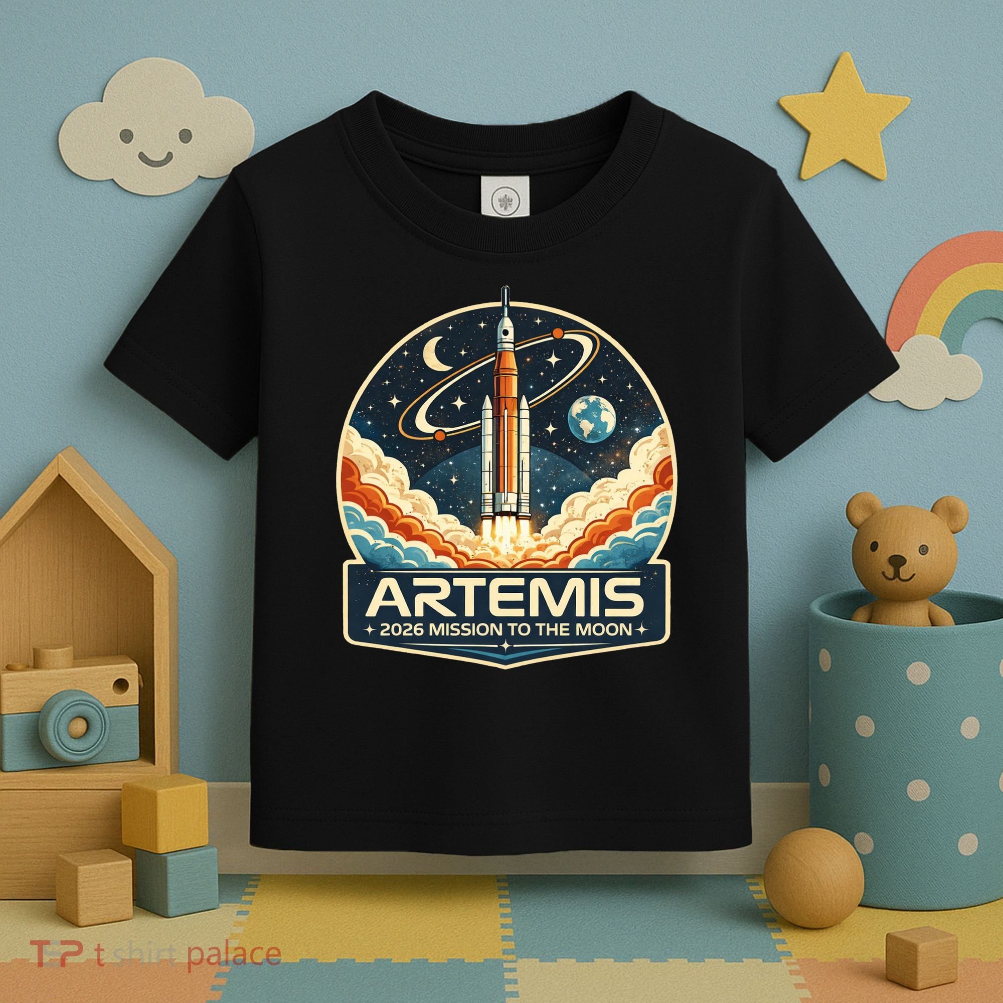 Artemis 2 Moon Mission Toddler T-Shirt