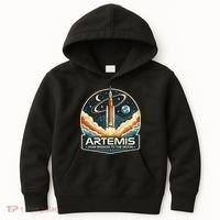 Artemis 2 Moon Mission Kids Hoodie thumb 0