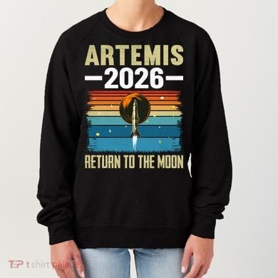 Artemis 2026 Return To The Moon Women's Sweatshirt
