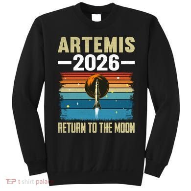 Artemis 2026 Return To The Moon Sweatshirt