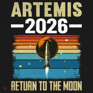 Artemis 2026 Return To The Moon Ladies PosiCharge Competitor Racerback Tank