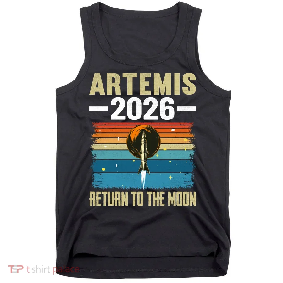 Artemis 2026 Return To The Moon Tank Top