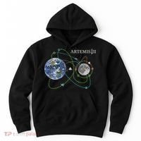 Artemis 2 Route Map SLS Moon Hoodie thumb 0