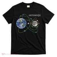 Artemis 2 Route Map SLS Moon T-Shirt thumb 0