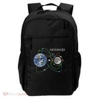 Artemis 2 Route Map SLS Moon Backpack thumb 0
