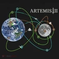 Artemis 2 Route Map SLS Moon Bucket Hat thumb 4